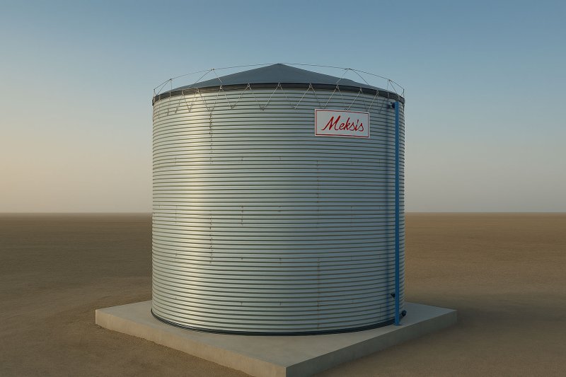 Silindirik Modüler Su Deposu